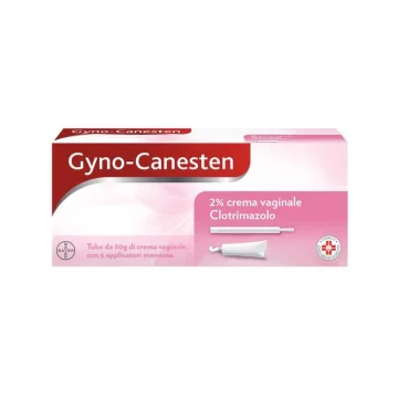 Gynocanesten Crema Vaginale 2% 30g + 6 applicatori Trattamento di vulvovaginiti sostenute da candida