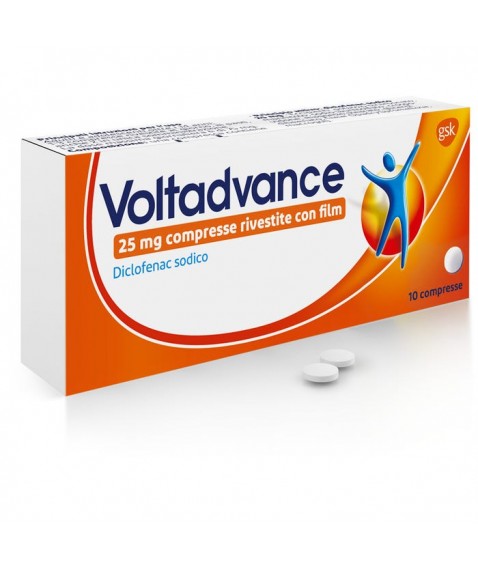 Voltadvance 10 Compresse Rivestite 25 mg