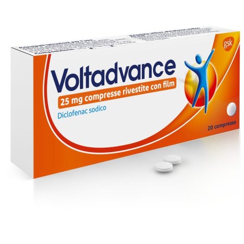 Voltadvance 20 Compresse Rivestite 25 mg Voltadvance 20 Compresse Rivestite 25 mg