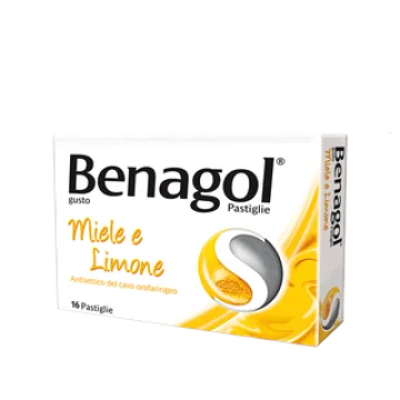 Benagol Pastiglie Miele e Limone 36 Pastiglie
