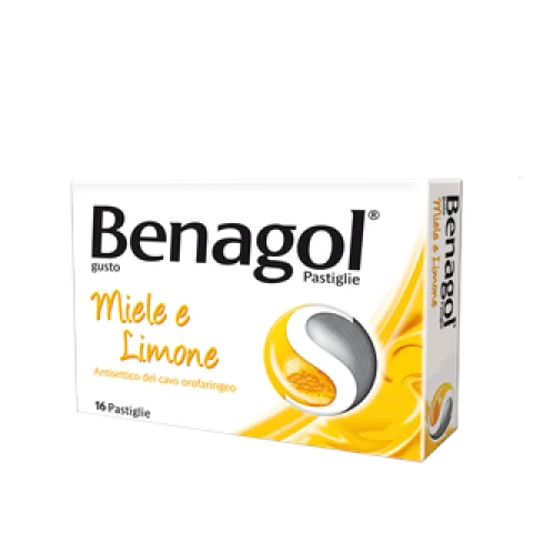 Benagol Pastiglie Miele e Limone 36 Pastiglie