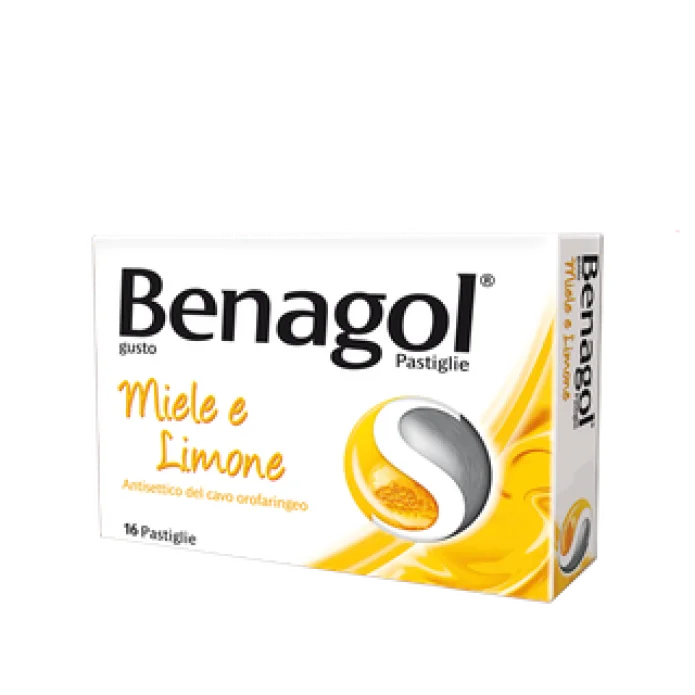 Benagol Pastiglie Miele e Limone 36 Pastiglie