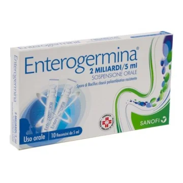 Enterogermina 2 miliardi - 10 Flaconi da 5ml
