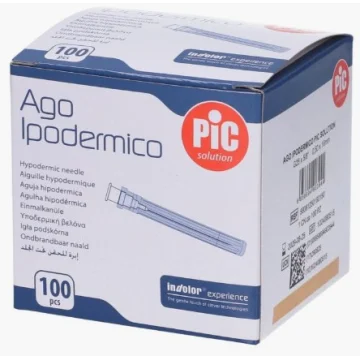 PIC Ago Ipodermico Monouso Gauge 25 5/8 100 Pezzi
