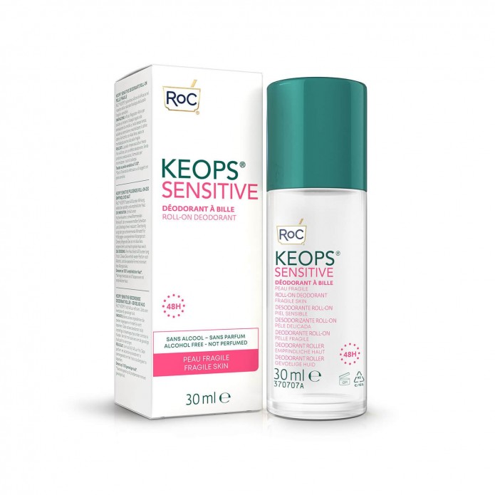 KEOPS Deodorante Roll-On Sensitive Pelle Sensibile 30ml