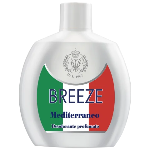 BREEZE Mediterraneo Deodorante Squeeze 100ml BREEZE Mediterraneo Deodorante Squeeze 100ml