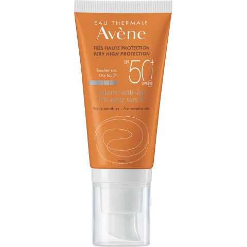 Av&egrave;ne Eau Thermale Crema Solare Viso Anti-Age 50+ Protezione Alta 50 ml