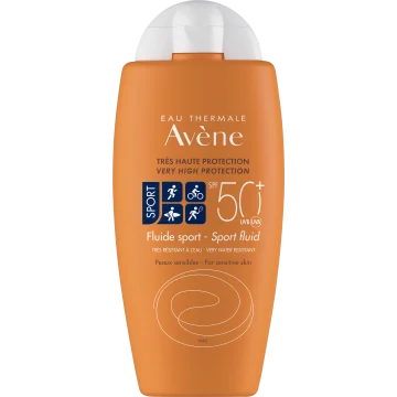 Av&egrave;ne Eau Thermale Solari Fluido Sport SPF 50+ Protezione Molto Alta
