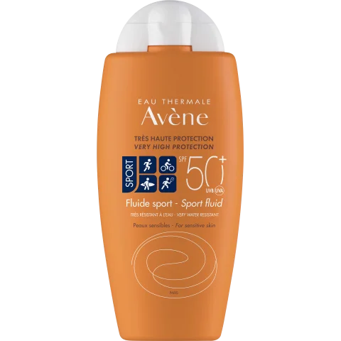 Av&egrave;ne Eau Thermale Solari Fluido Sport SPF 50+ Protezione Molto Alta