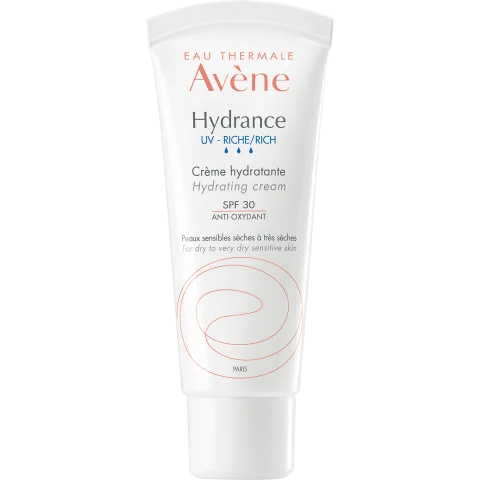 Avène Eau Thermale Hydrance UV Crema Ricca Idratante SPF30 pelli da secche a molto secche 40 ml Avène Eau Thermale Hydrance UV Crema Ricca Idratante SPF30 pelli da secche a molto secche 40 ml