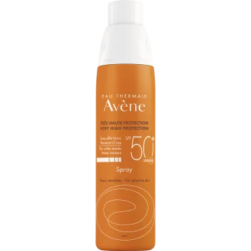 Av&egrave;ne Eau Thermale Solare Corpo Spray Protezione molto alta spf 50+ 200 ml