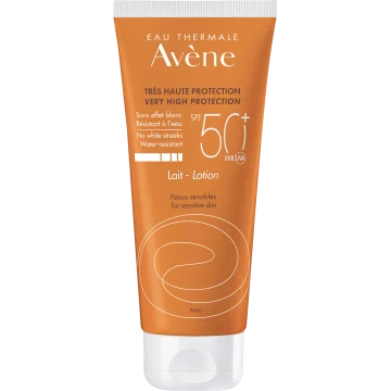 Av&egrave;ne Eau Thermale Latte Protezione Molto Alta SPF 50+ per Pelli Sensibili 100 ml