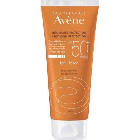 Av&egrave;ne Eau Thermale Latte Protezione Molto Alta SPF 50+ per Pelli Sensibili 100 ml