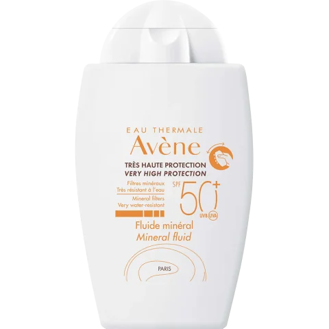 Avène Eau Thermale Solare Fluido Minerale Spf 50+ Protezione Molto Alta 40 ml