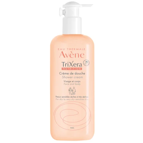 Avène TriXera Nutrition Doccia Crema 500 ml per Pelli Sensibili da Secche a molto Secche 