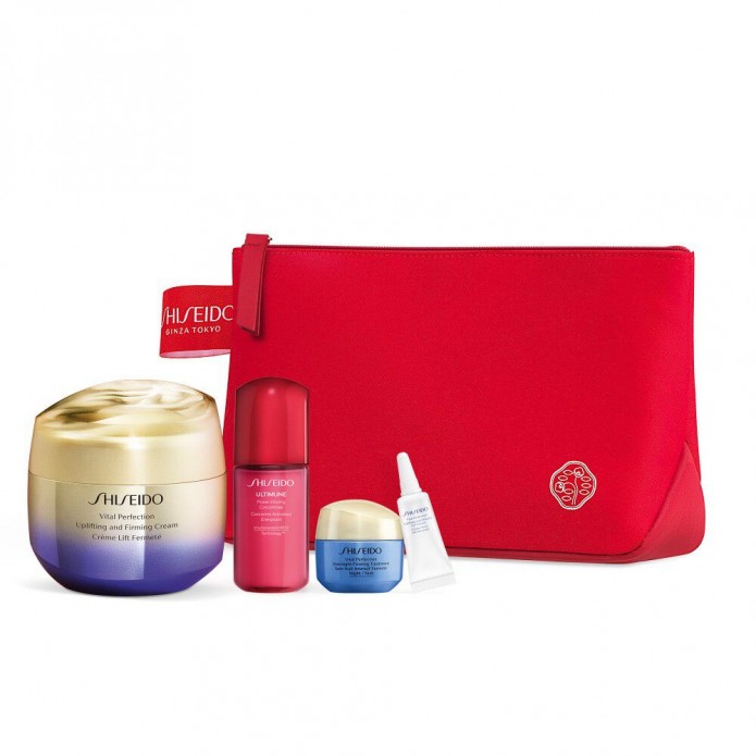 Shiseido Uplifting e Firming Cream Pouch Set