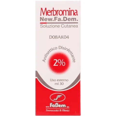 Merbromina New 2% Soluzione Cutanea 30ml