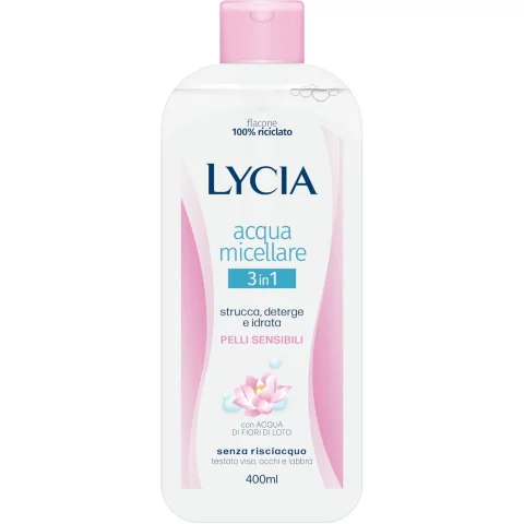 LYCIA A/MICELLARE 3 IN 1 PN 400 ML