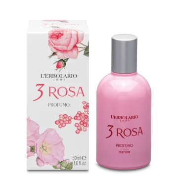 L'Erbolario Profumo 3 Rosa 50ml