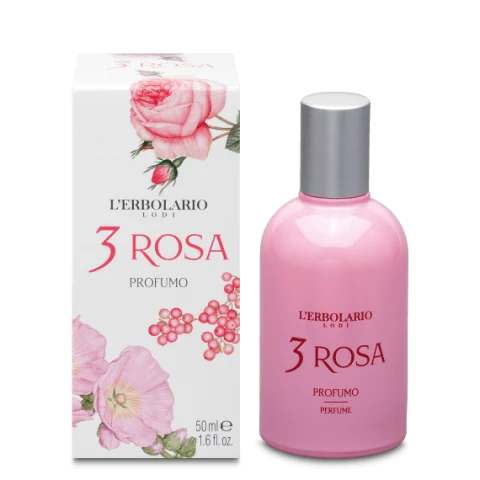 L'Erbolario Profumo 3 Rosa 50ml