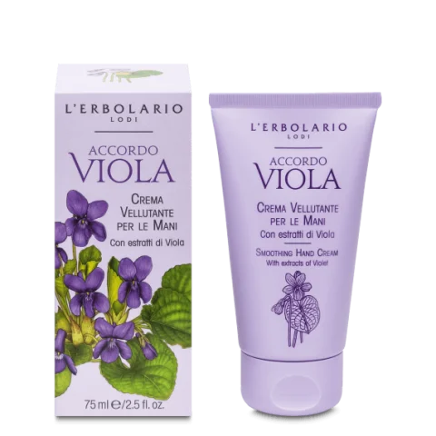 L'Erbolario Crema Vellutante per le Mani Accordo Viola 75ml