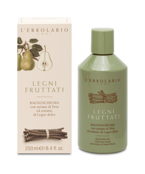 L'Erbolario Bagnoschiuma Legni Fruttati 250ml