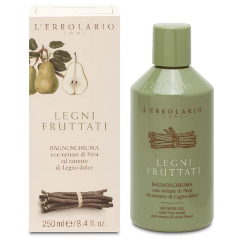 L'Erbolario Bagnoschiuma Legni Fruttati 250ml