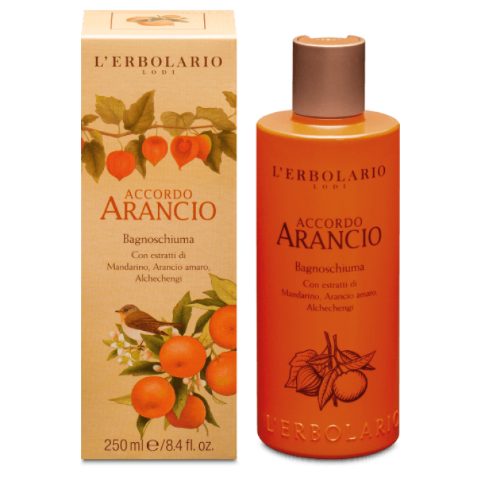 L'Erbolario Bagnoschiuma Accordo Arancio 250ml