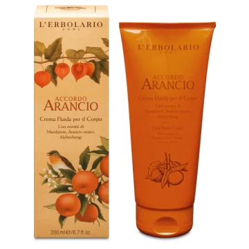 L'Erbolario Crema Fluida per il Corpo Accordo Arancio 200ml