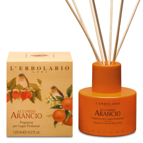 L'Erbolario Fragranza per Legni Profumati Accordo Arancio 125ml