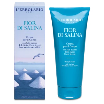 L'Erbolario Crema per il Corpo Fior di Salina 200ml