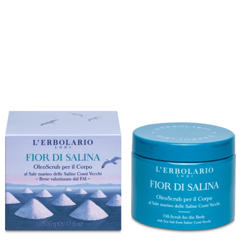 L'Erbolario OleoScrub per il Corpo Fior di Salina 500g L'Erbolario OleoScrub per il Corpo Fior di Salina 500g