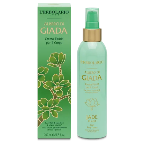 L'Erbolario Crema Fluida per il Corpo Albero di Giada 200ml
