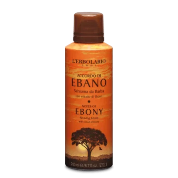 L'Erbolario Schiuma da Barba Accordo di Ebano 200ml
