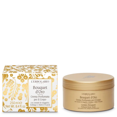 L'Erbolario Crema Profumata per il Corpo Bouquet d'Oro 250ml