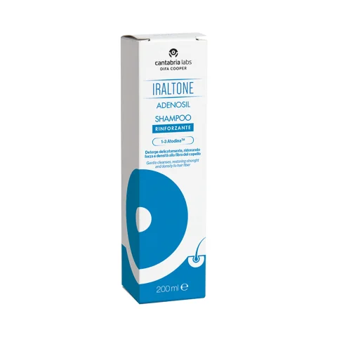 Cantabria Labs Difa Cooper Iraltone Adenosil Shampoo anticaduta con Atodine 200ml