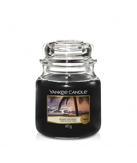 Yankee Candle giara media Black Coconut