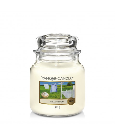 Yankee Candle giara media Clean Cotton