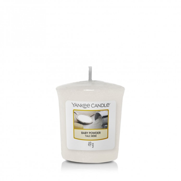 Yankee Candle candela formato votiva Baby Powder