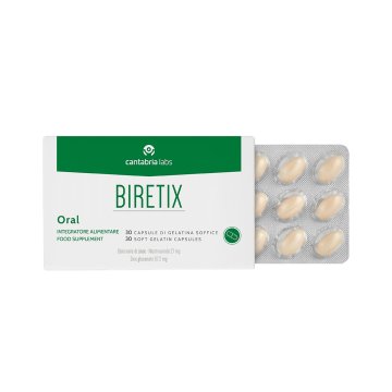 Biretix Oral 30 Capsule - per Mantenere lo Stato di Salute della Pelle