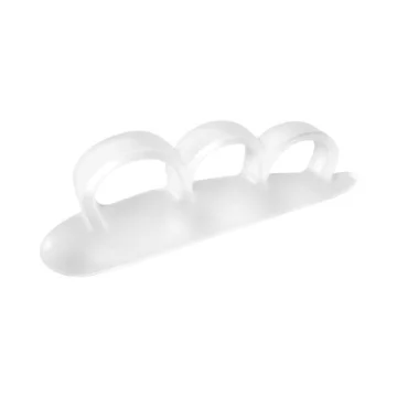 Tecniwork Cuscinetto in gel con anelli per dita dei piedi 1 pz piede sinistro