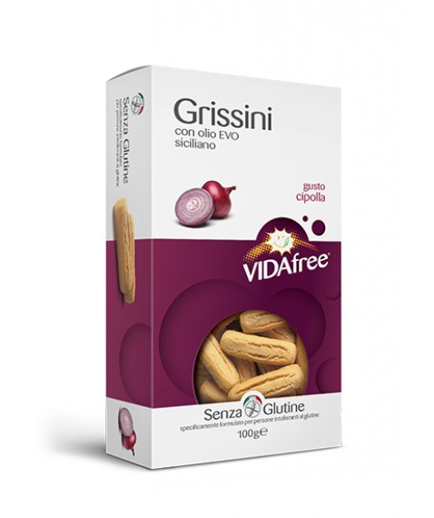VIDAFREE Grissini Cipolla 100 g