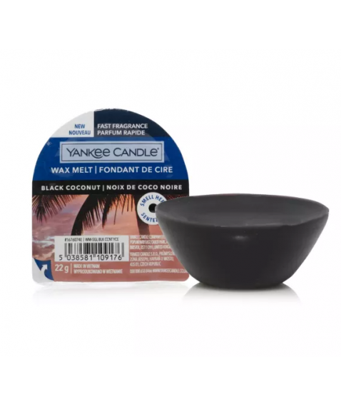 Yankee Candle tart di cera da fondere Black Coconut