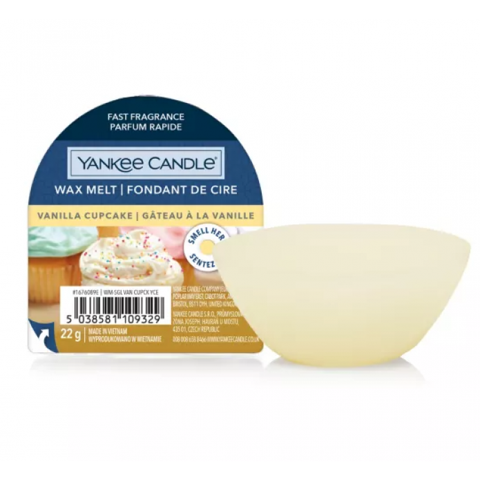 Yankee Candle tart di cera da fondere Vanilla Cupcake