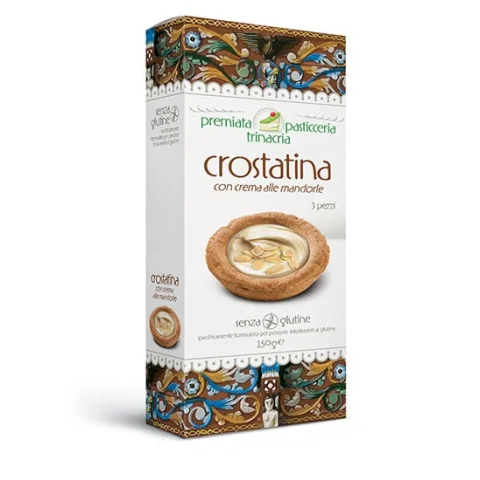 Premiata Pasticceria Trinacria crostata alle mandorle 3x50 gr