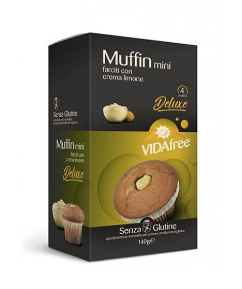 VIDAFREE Mini Muffin Limone 4x35 g