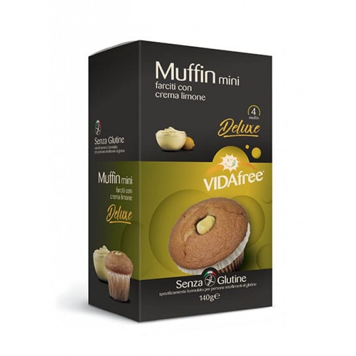 VIDAFREE Mini Muffin Limone 4x35 g