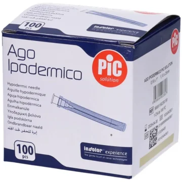 AGO IPODERMICO PIC G19x1'' CREMA 100PZ - PIKDARE