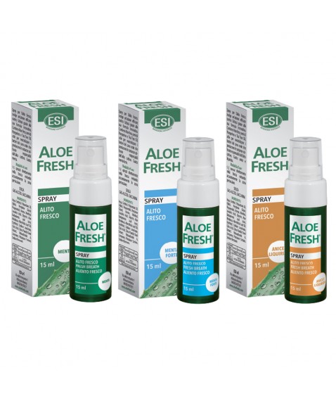 Esi Aloe Fresh Alito Fresco Spray 15ml - Anice Liquirizia