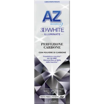 AZ DENTIFRICIO 3D WHITE ILLUMINATE PERFEZIONE CARBONE